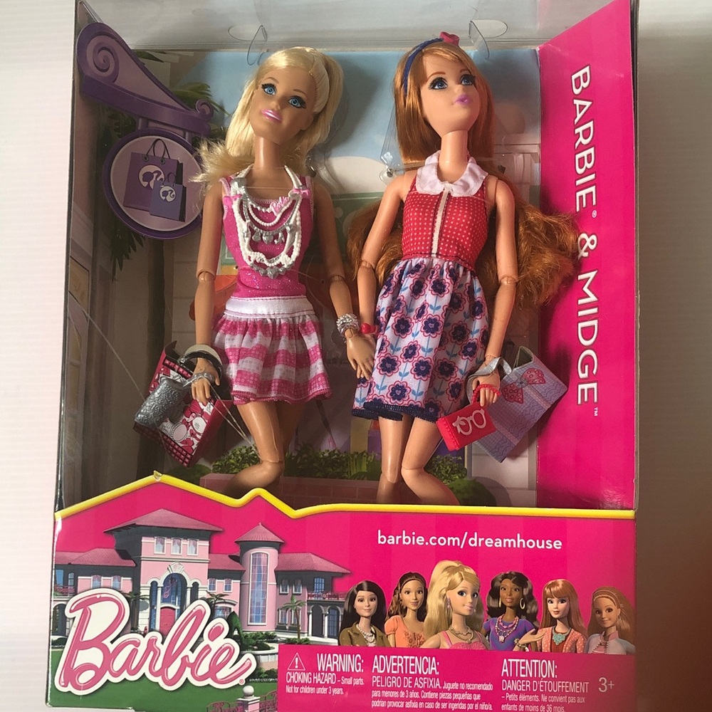 Barbie & Midge Life in the Dreamhouse doll set 2012 Mattel NIB